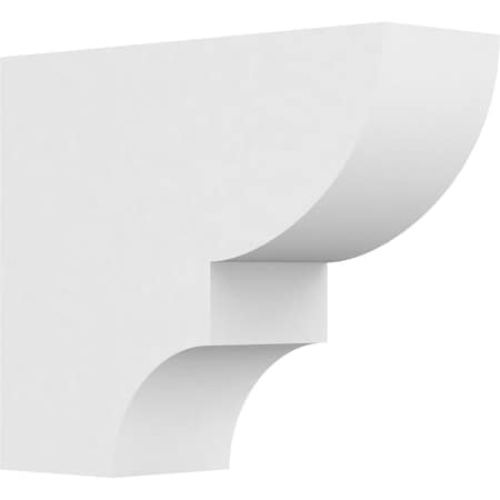 Ekena Millwork Standard Ridgewood Architectural Grade PVC Rafter Tail, 4"W X 10"H X 12"L RFTP04X10X12RID